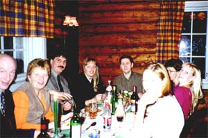 Kjell, Solveig, Jürg, Anne Grete, Erik, Janne, Camilla og Hilde