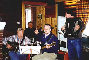 Svein, Rune, Ruben og Kjell Harald